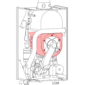 65150 - VAILLANT - EcoTEC Commercial - VU 656/4-5 - Heat Exchanger